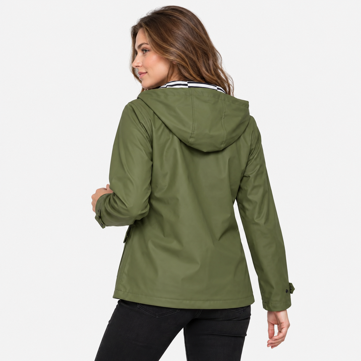 Old Ashworth | Women's Rain Jacket – Lightweight Waterproof