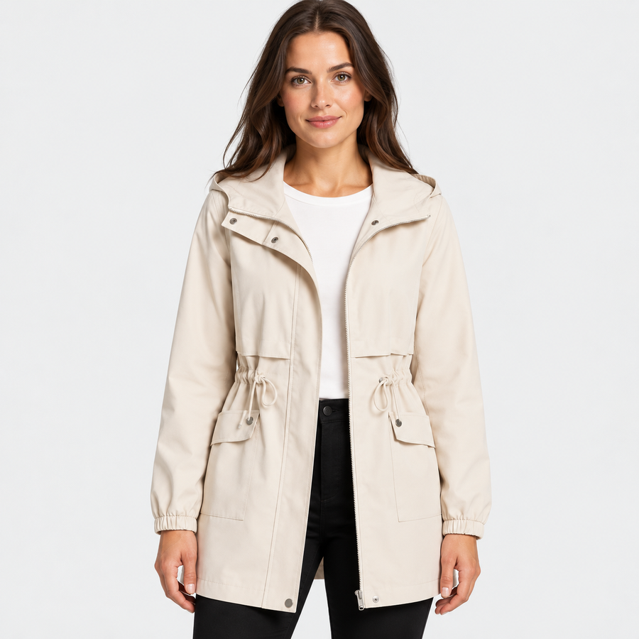 Old Ashworth | Women's Trench Coat – Hooded Weekend Wear