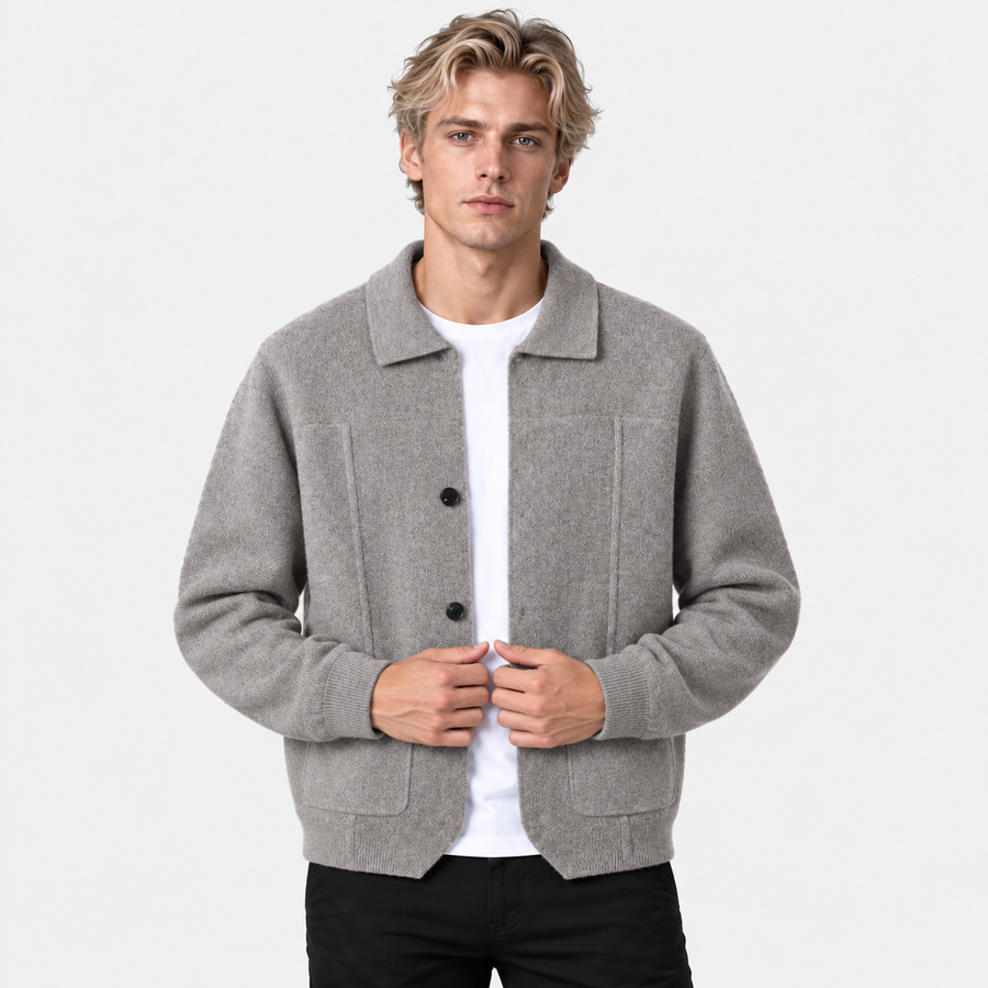 Old Ashworth | Men's Overshirt – Cashmere Everyday Comfort