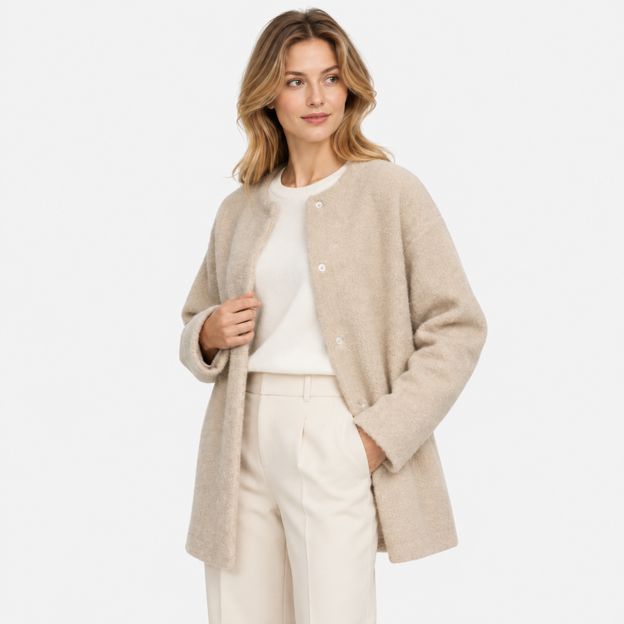 Old Ashworth  | Women's Warm Button Up Knit Cardigan Everyday Layer