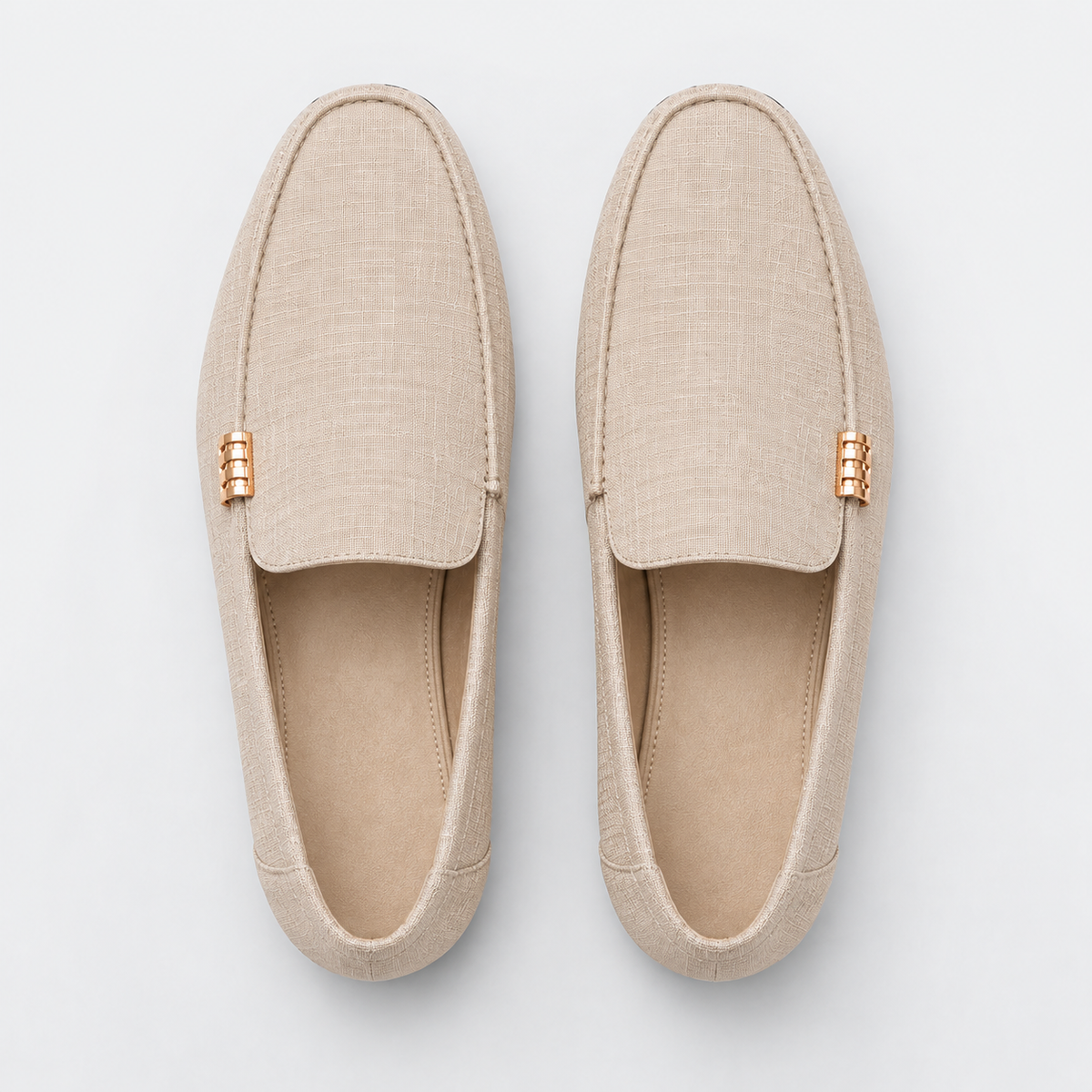 Old Ashworth | Men's Loafers – Canvas Slip-On Everyday Wear