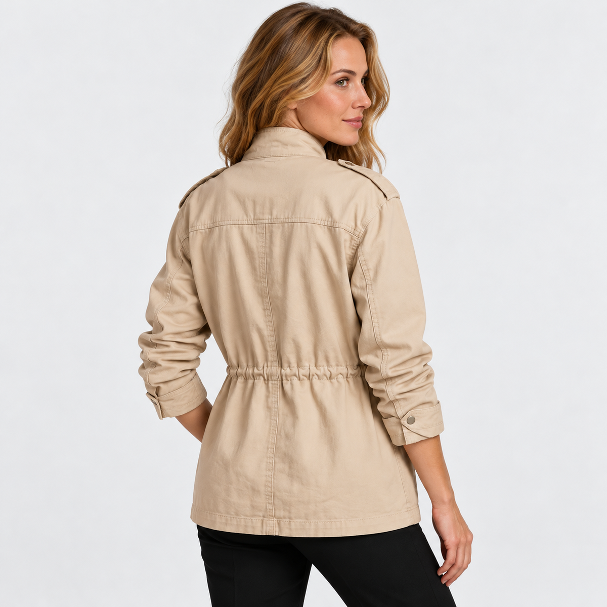 Old Ashworth | Women's Utility Jacket – Lightweight Everyday Wear