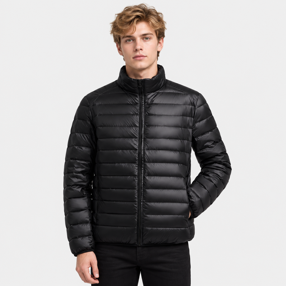 Old Ashworth | Men's Lightweight Quilted Jacket