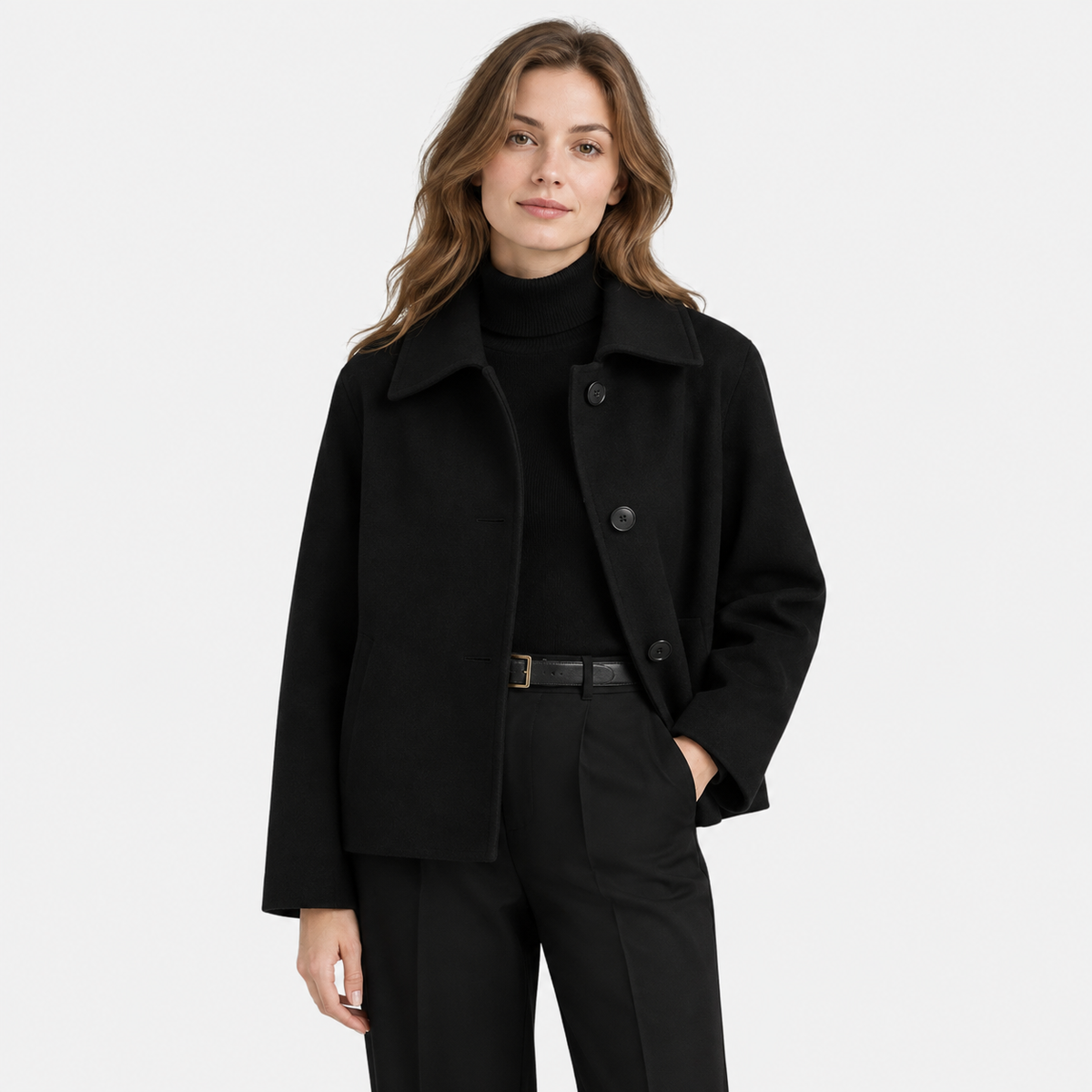 Old Ashworth  | Women's Classic Button Front Jacket Lightweight Outerwear