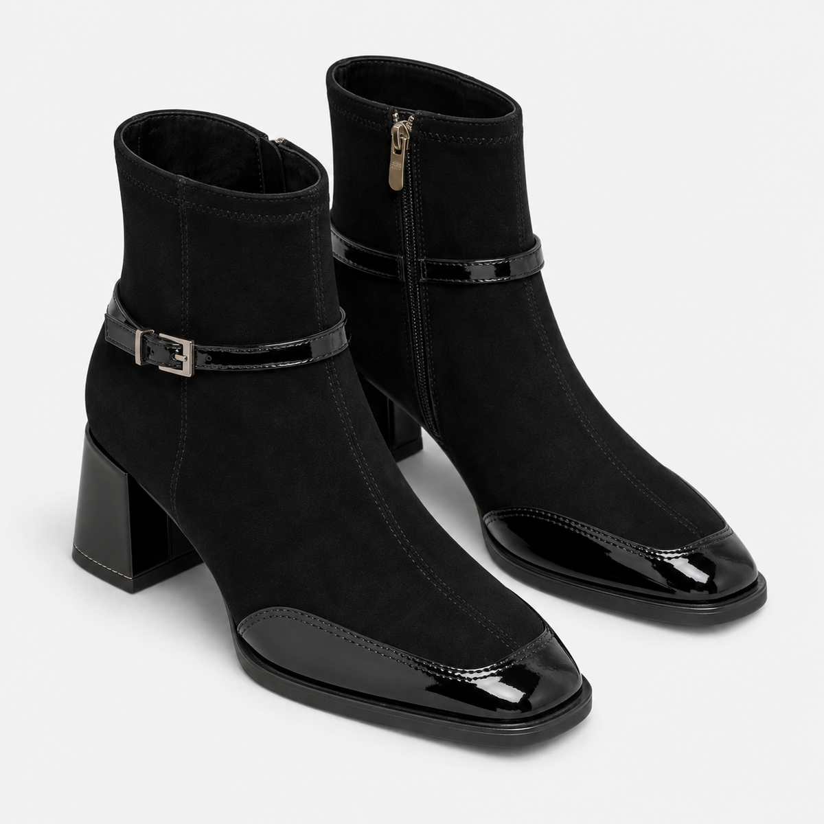 Old Ashworth  | Women's Low Heel Ankle Boots for Work & Casual Wear
