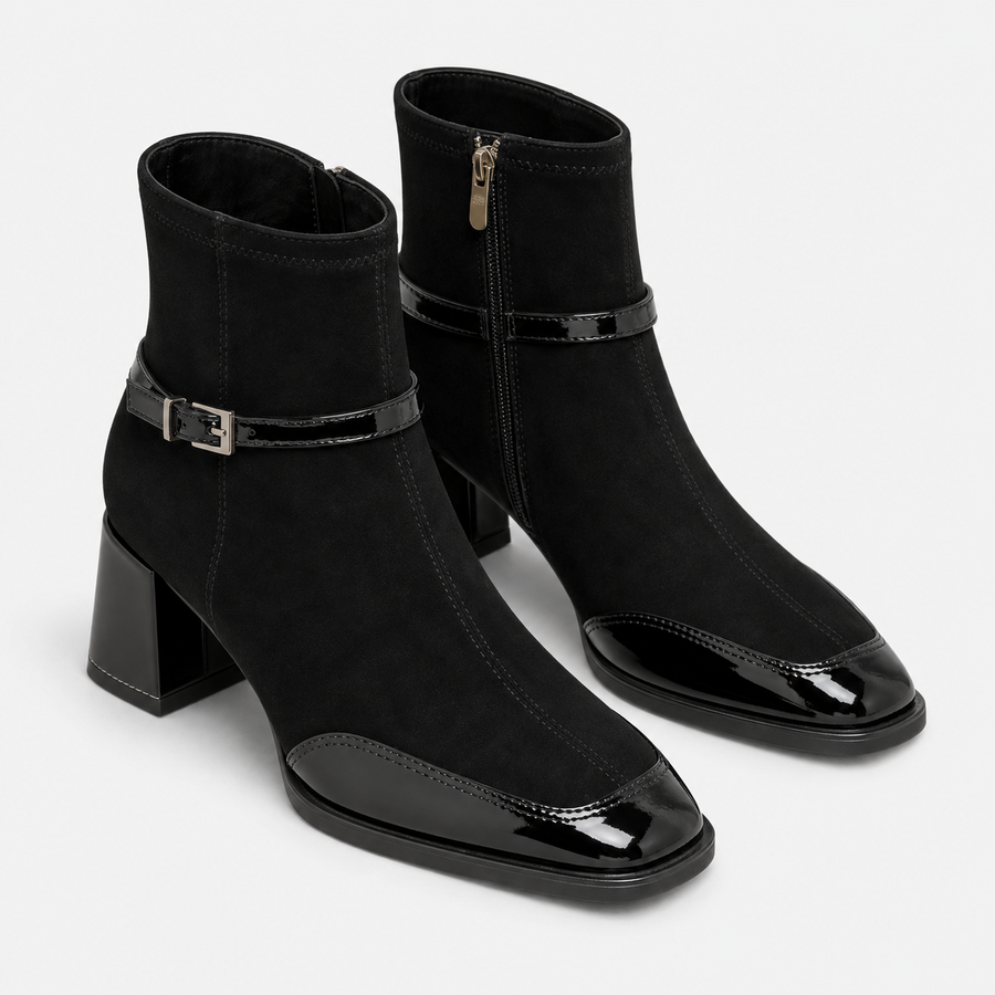 Old Ashworth  | Women's Low Heel Ankle Boots for Work & Casual Wear