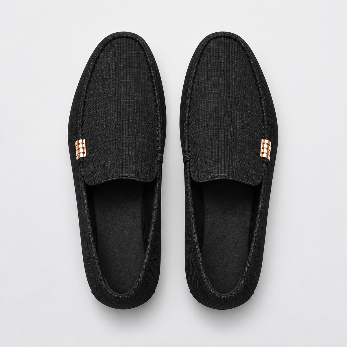 Old Ashworth | Men's Loafers – Canvas Slip-On Everyday Wear