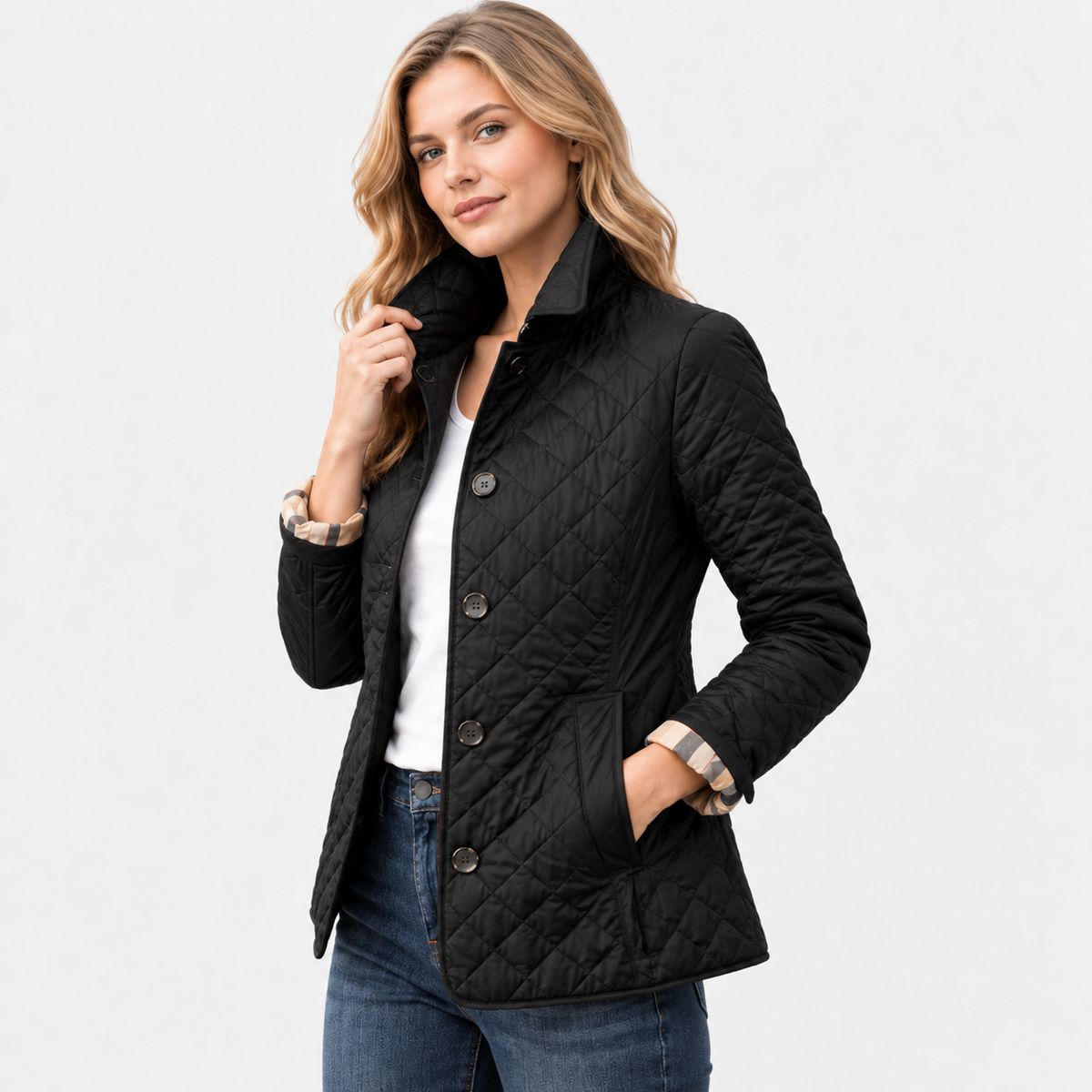 Old Ashworth | Women’s Lightweight Padded Jacket for Cool Weather