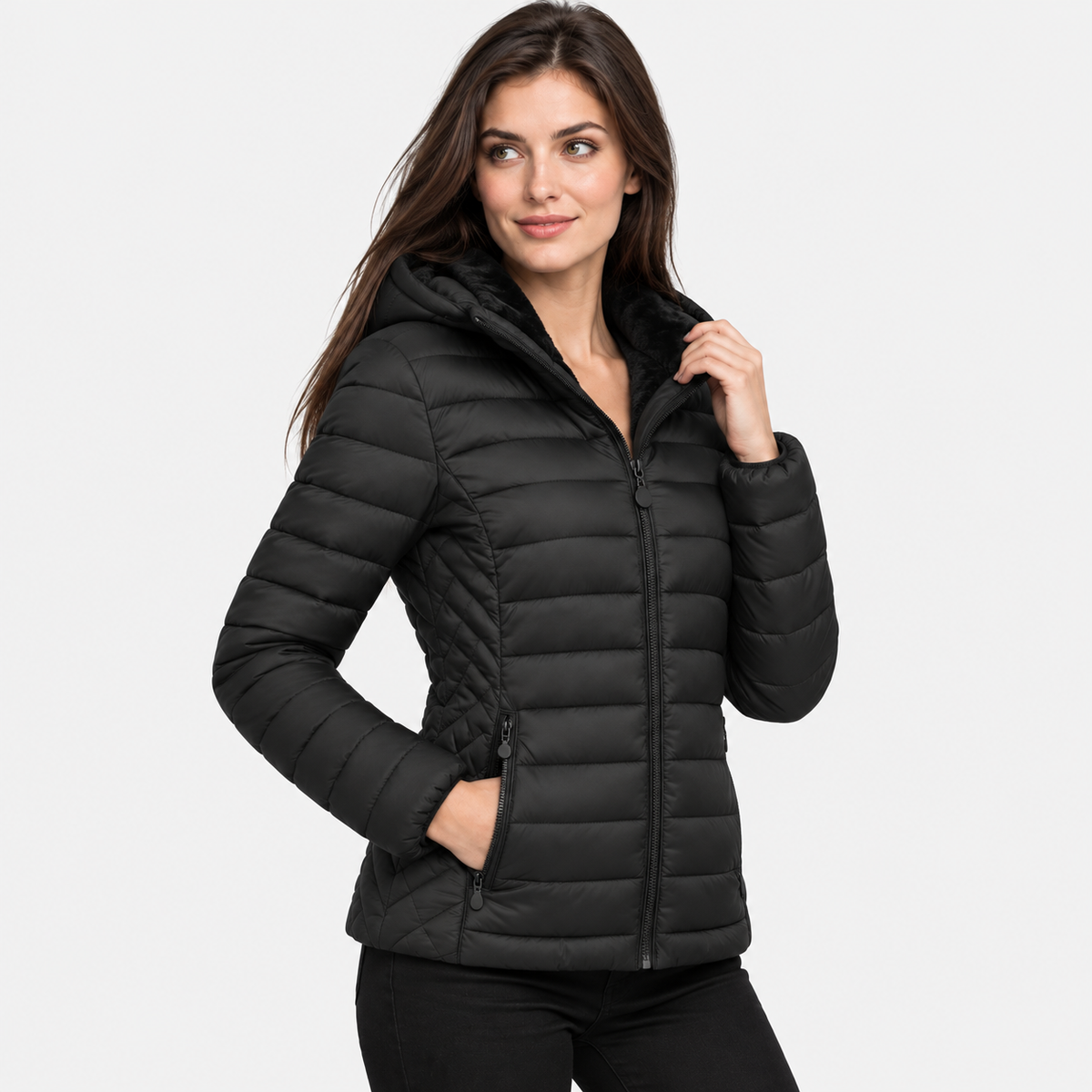 Old Ashworth | Women's Padded Jacket – Lightweight Commuter Wear