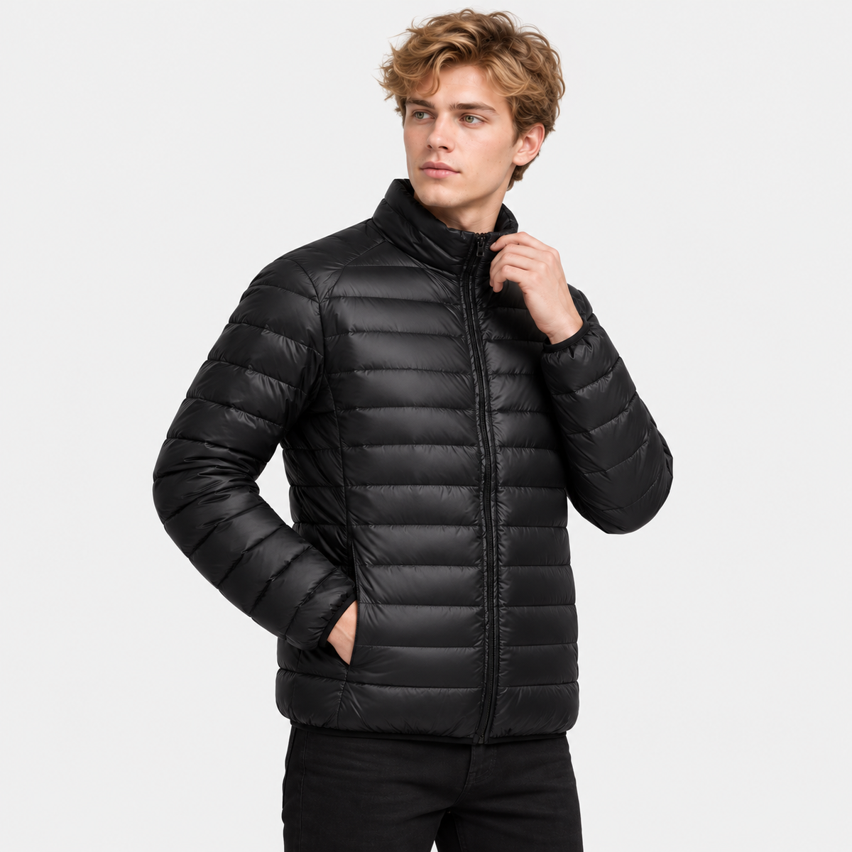 Old Ashworth | Men's Lightweight Quilted Jacket