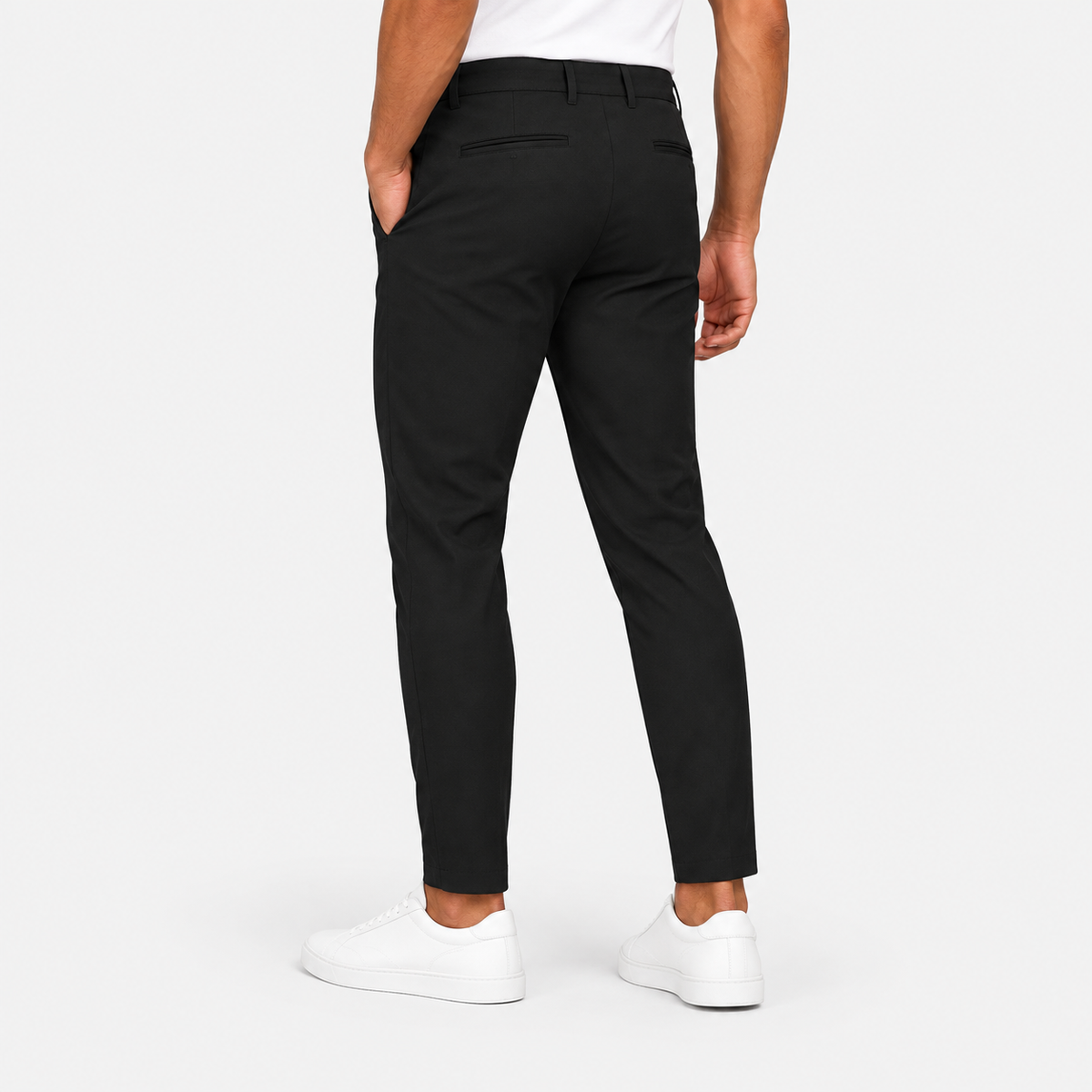 Old Ashworth | Men's Pleated Trousers – Breathable Business Wear