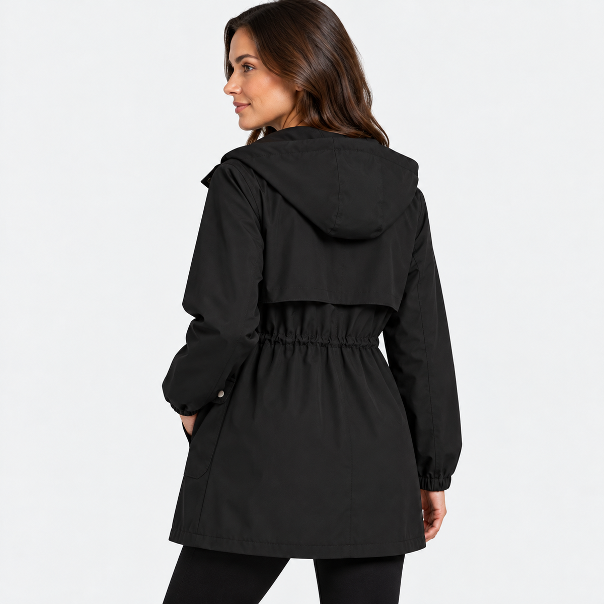 Old Ashworth | Women's Trench Coat – Hooded Weekend Wear