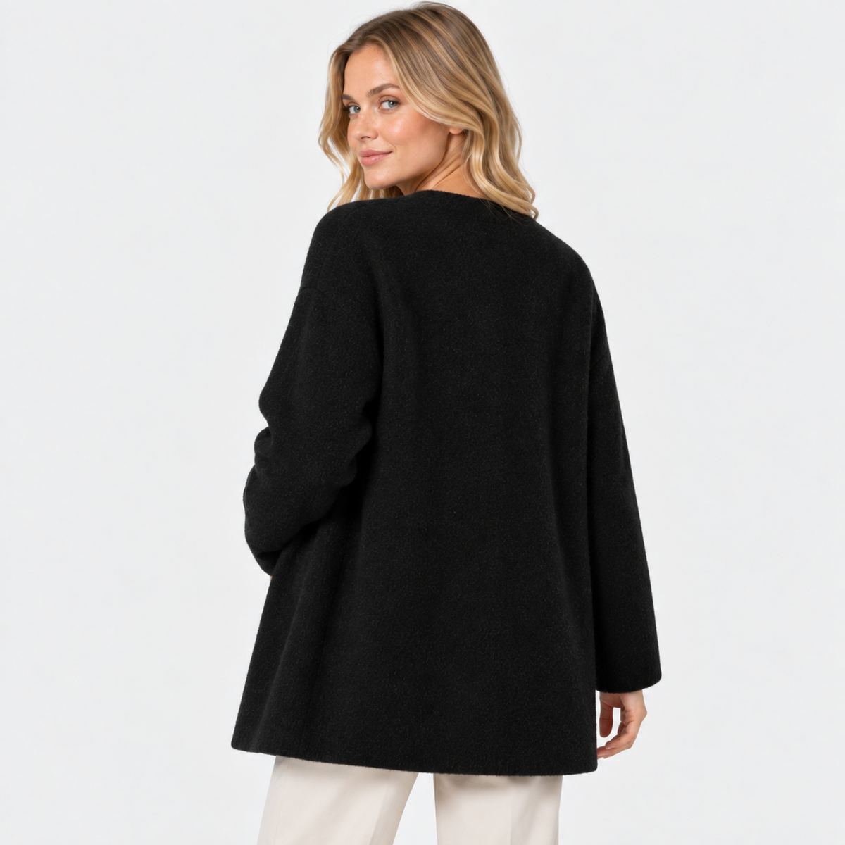 Old Ashworth  | Women's Warm Button Up Knit Cardigan Everyday Layer
