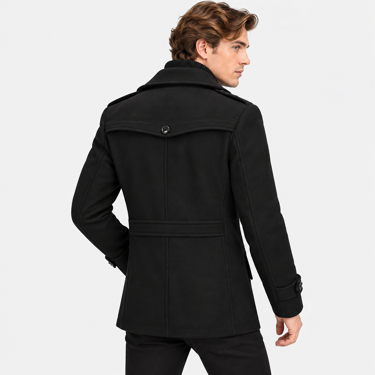 Old Ashworth | Men's Wool Jacket – Double Collar