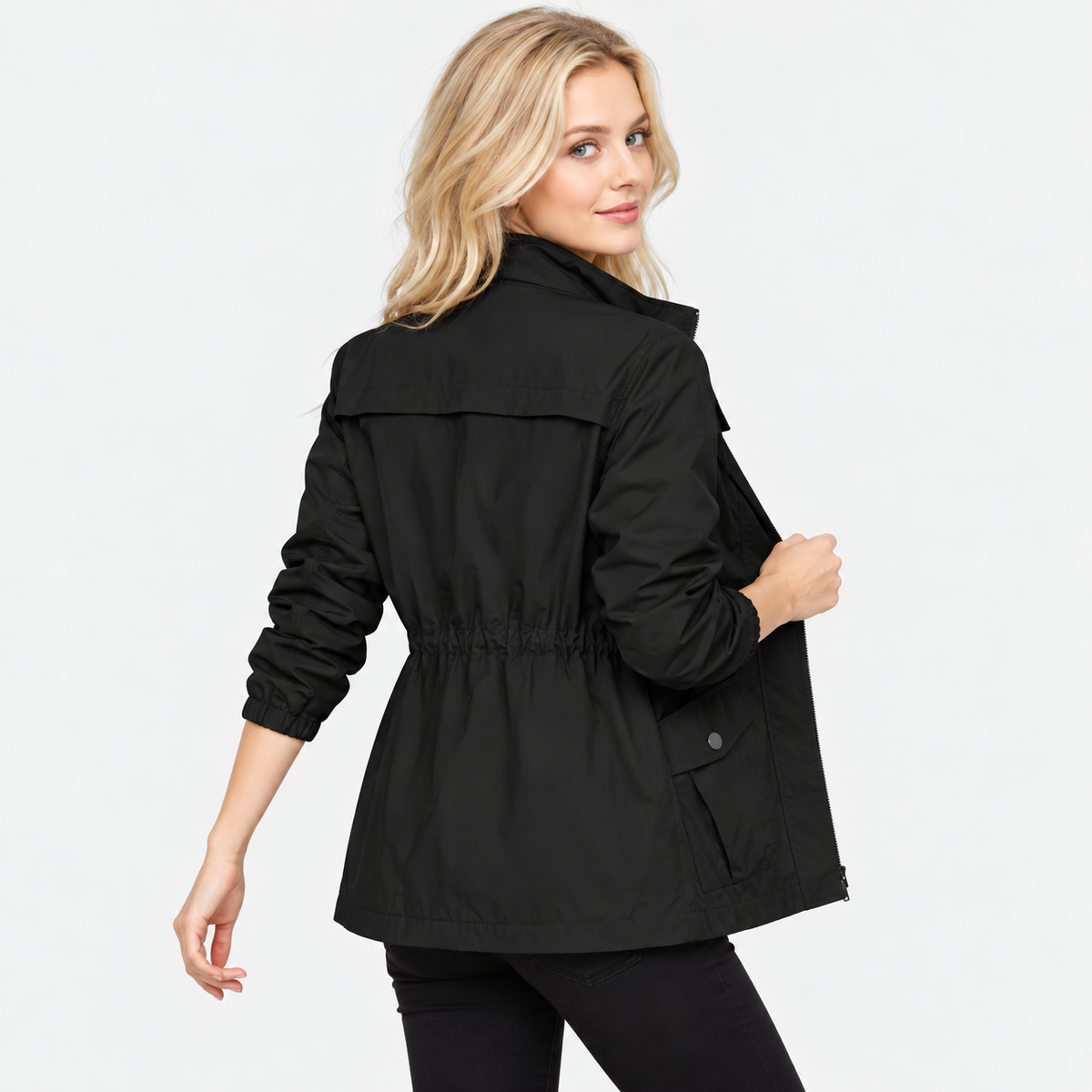 Old Ashworth | Women's Trench Coat – Lightweight Waterproof