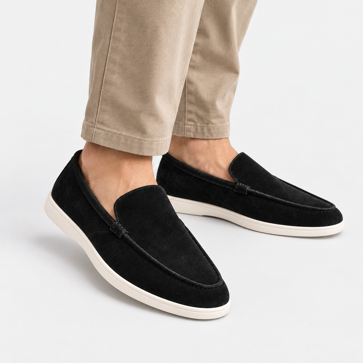 Old Ashworth | Men's Loafers – Regular Fit Slip-On Shoes