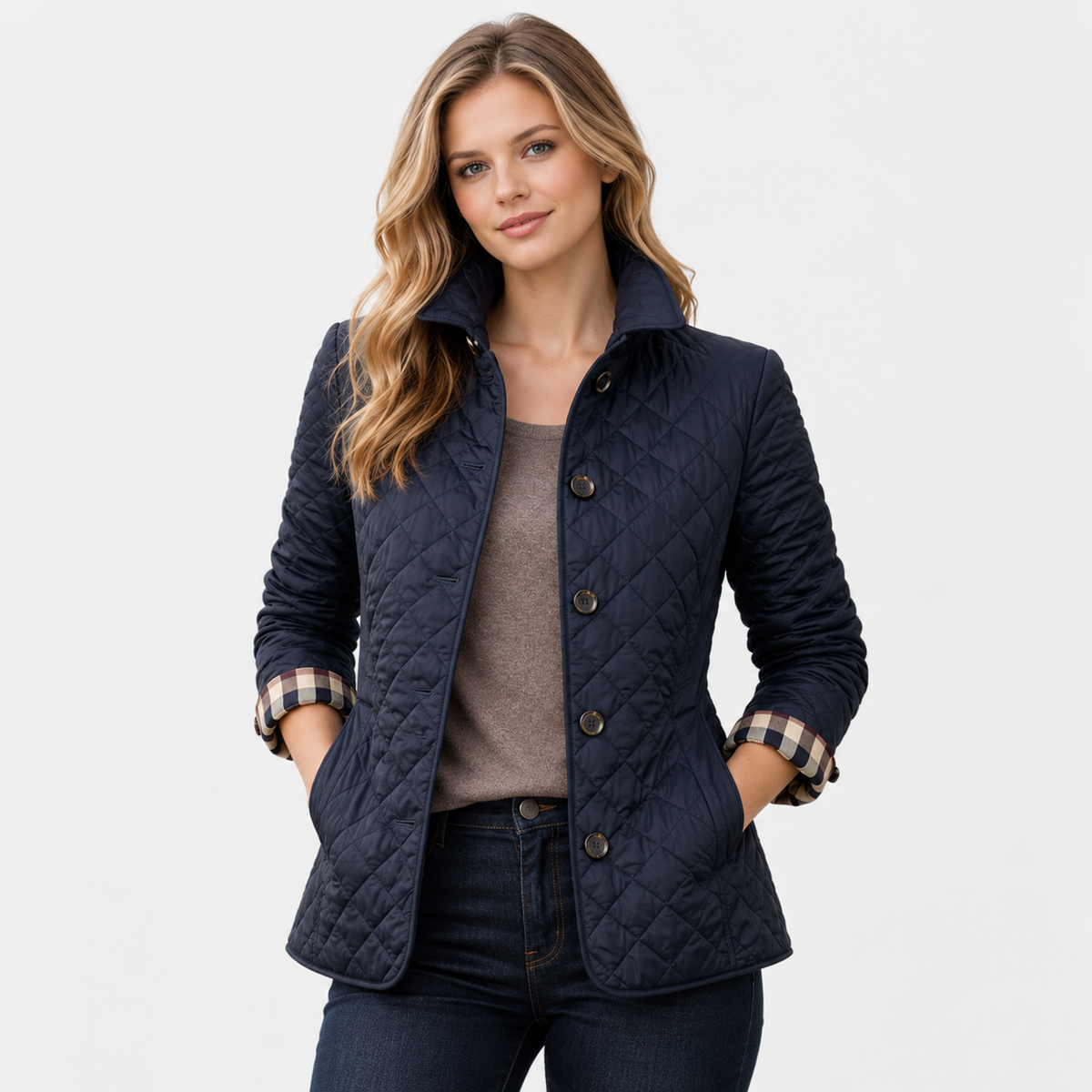 Old Ashworth | Women’s Lightweight Padded Jacket for Cool Weather