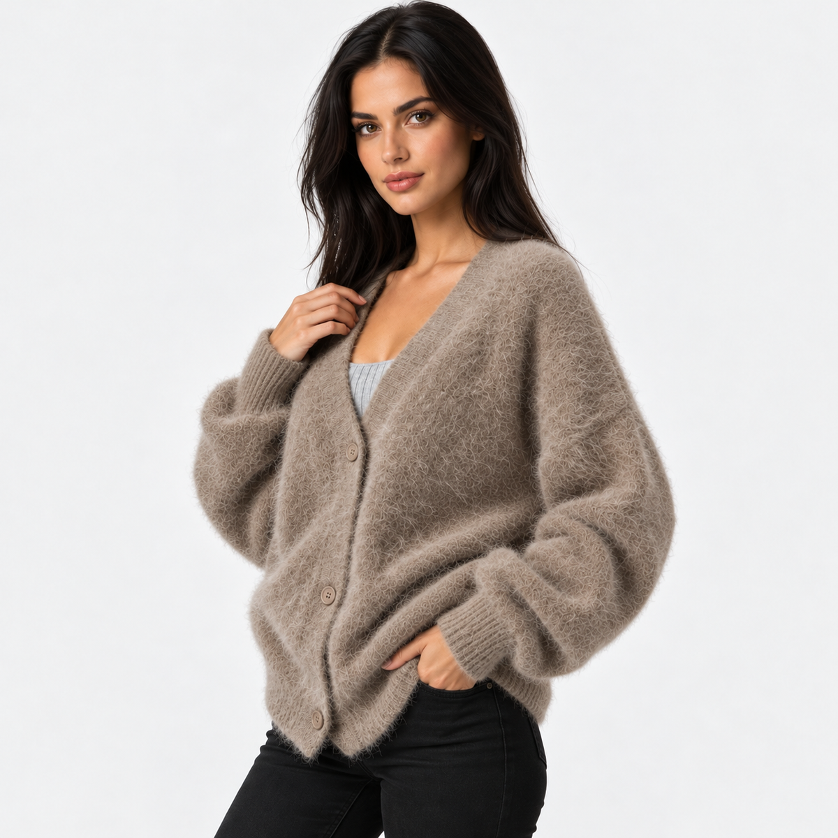 Old Ashworth | Women's Cardigan – Cashmere Weekend Wear