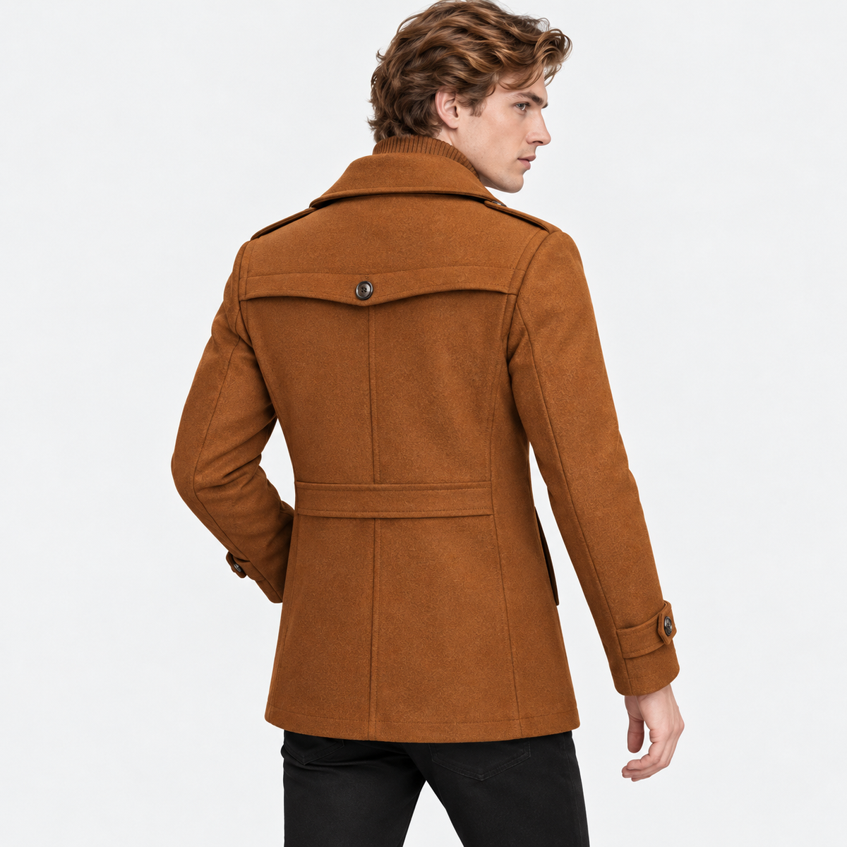 Old Ashworth | Men's Wool Jacket – Double Collar
