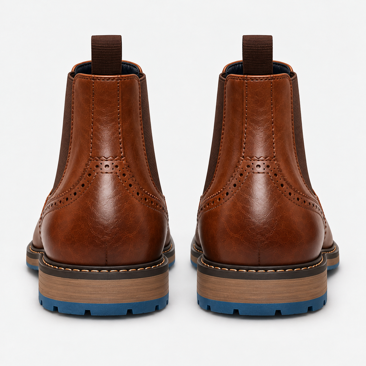 Old Ashworth | Men's Chelsea Boots – Brogue Smart Casual Wear