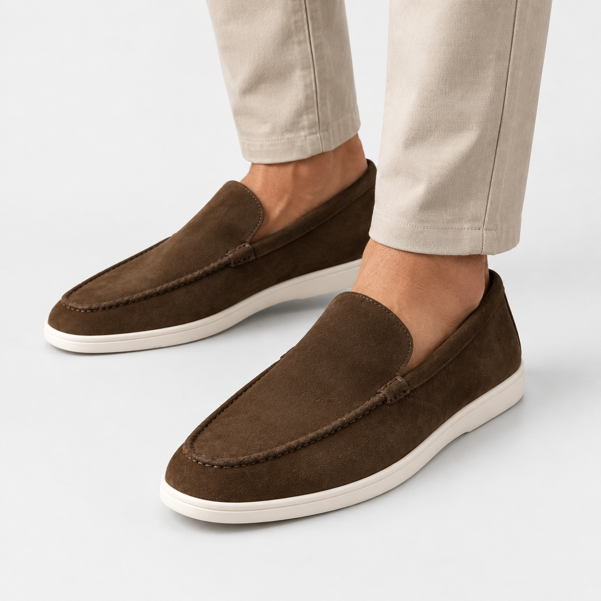 Old Ashworth | Men's Loafers – Regular Fit Slip-On Shoes