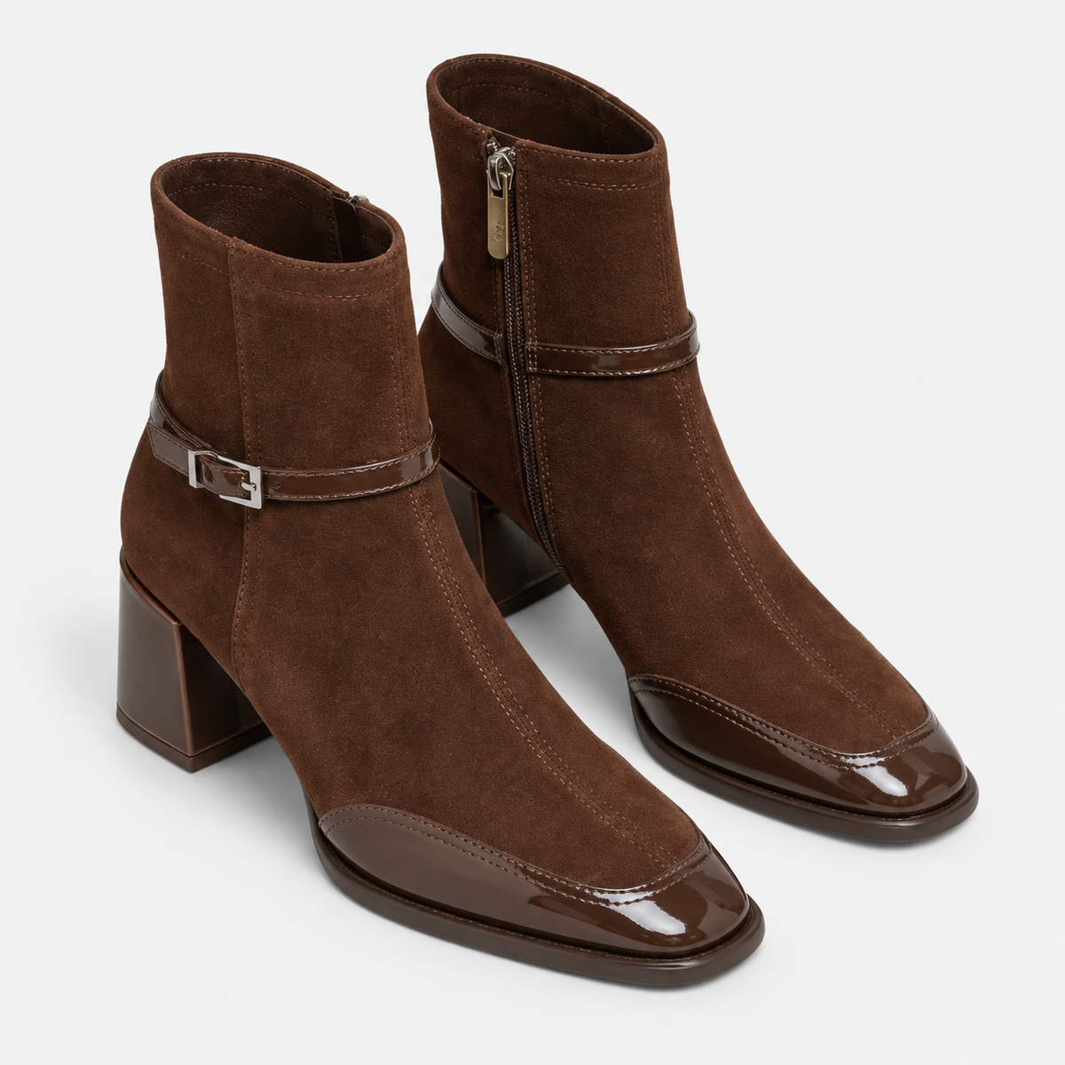 Old Ashworth  | Women's Low Heel Ankle Boots for Work & Casual Wear