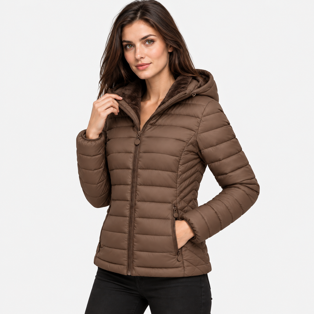 Old Ashworth | Women's Padded Jacket – Lightweight Commuter Wear