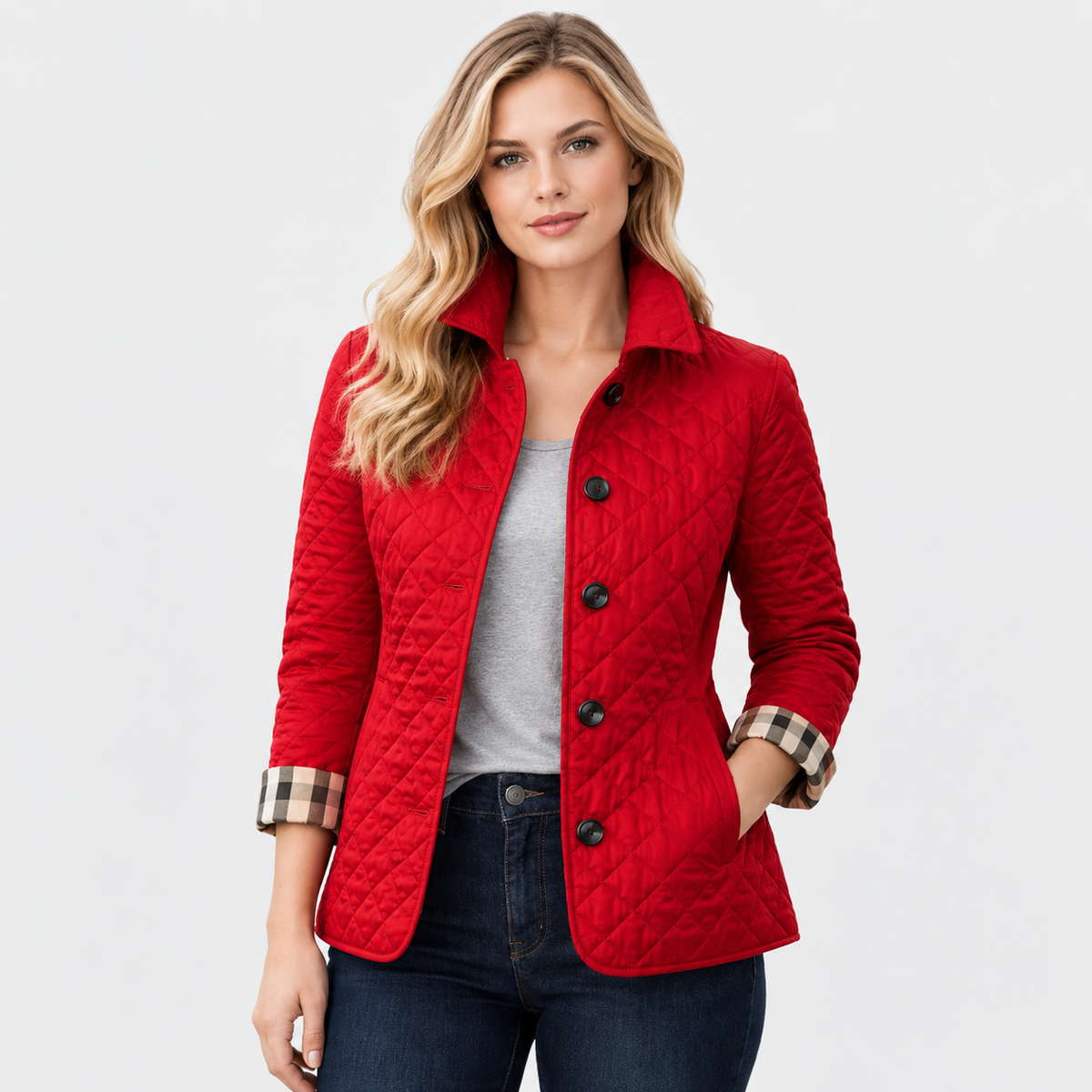 Old Ashworth | Women’s Lightweight Padded Jacket for Cool Weather