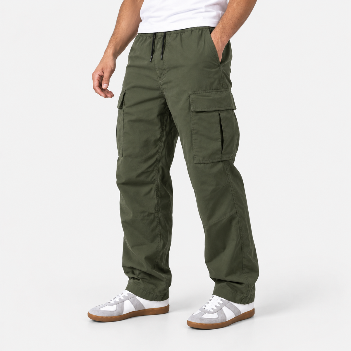 Old Ashworth | Men’s Lightweight Cargo Trousers for Everyday Wear