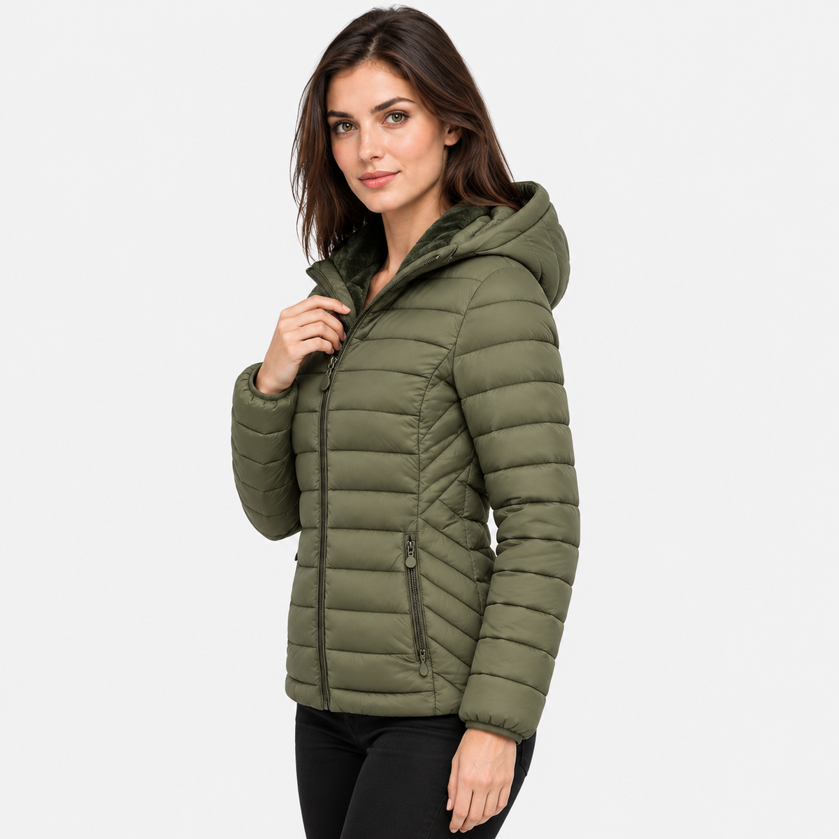 Old Ashworth | Women's Padded Jacket – Lightweight Commuter Wear