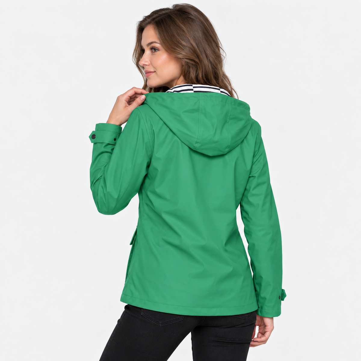 Old Ashworth | Women's Rain Jacket – Lightweight Waterproof