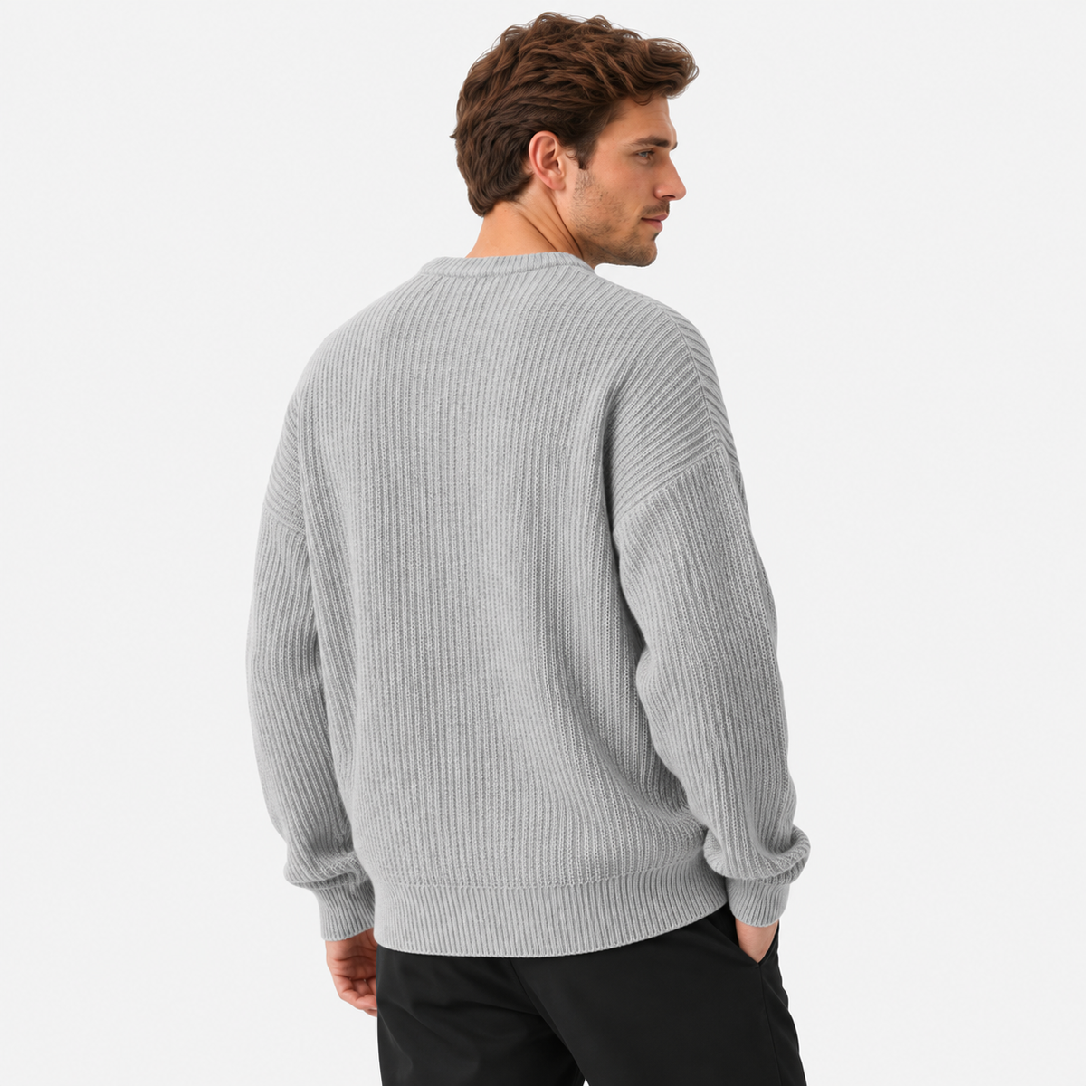 Old Ashworth  | Men's Crew Neck Sweater for Business Casual & Everyday Wear
