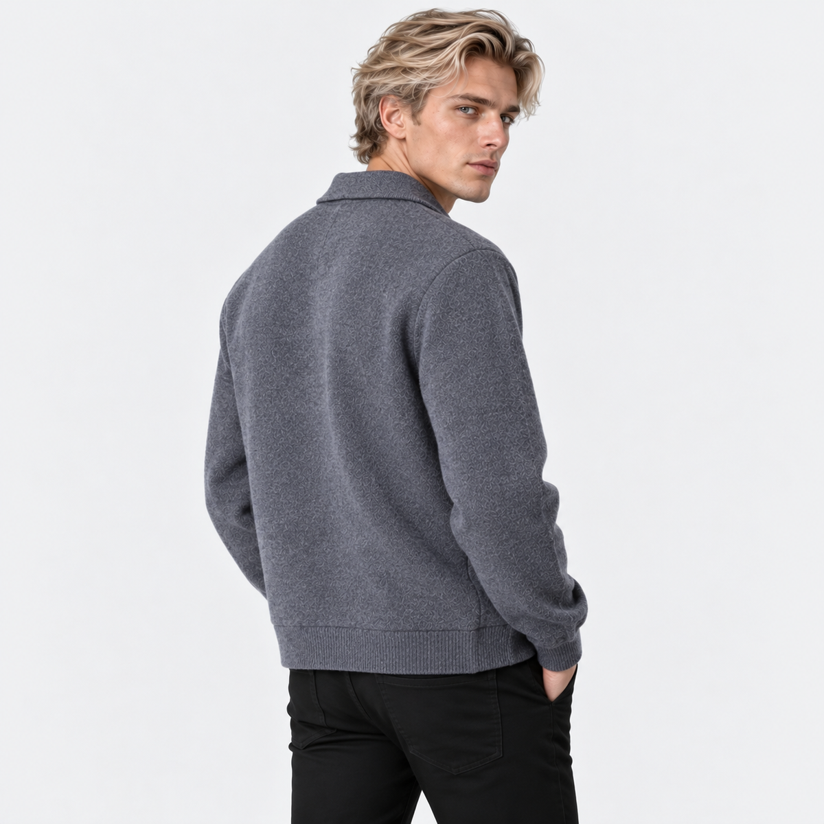 Old Ashworth | Men's Overshirt – Cashmere Everyday Comfort