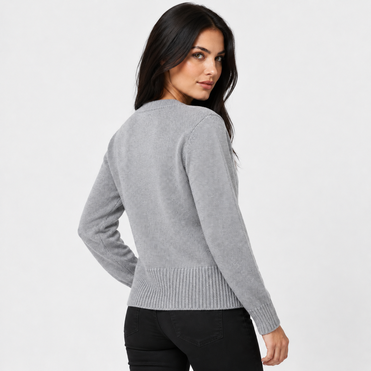 Old Ashworth | Women's Cardigan – Regular Fit with Long Sleeves
