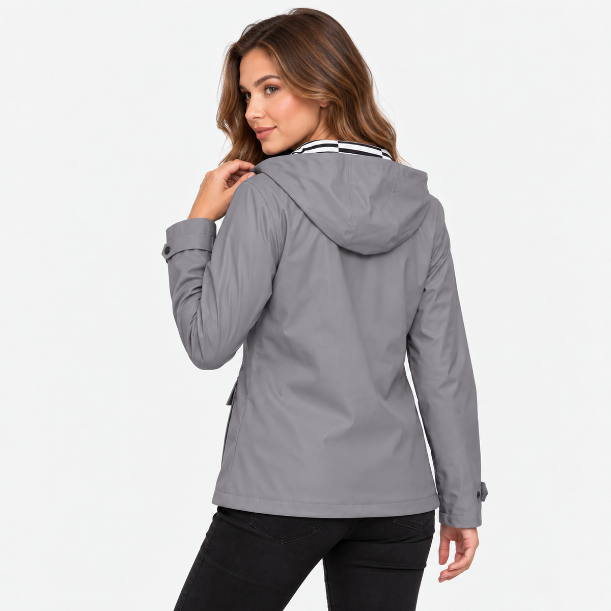 Old Ashworth | Women's Rain Jacket – Lightweight Waterproof