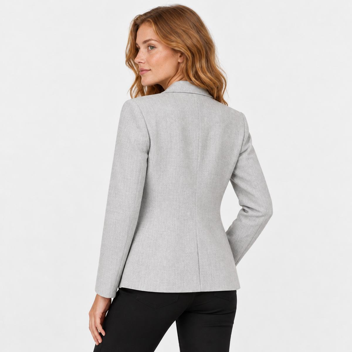 Old Ashworth | Women's Blazer – Long Sleeve Smart Occasion Wear