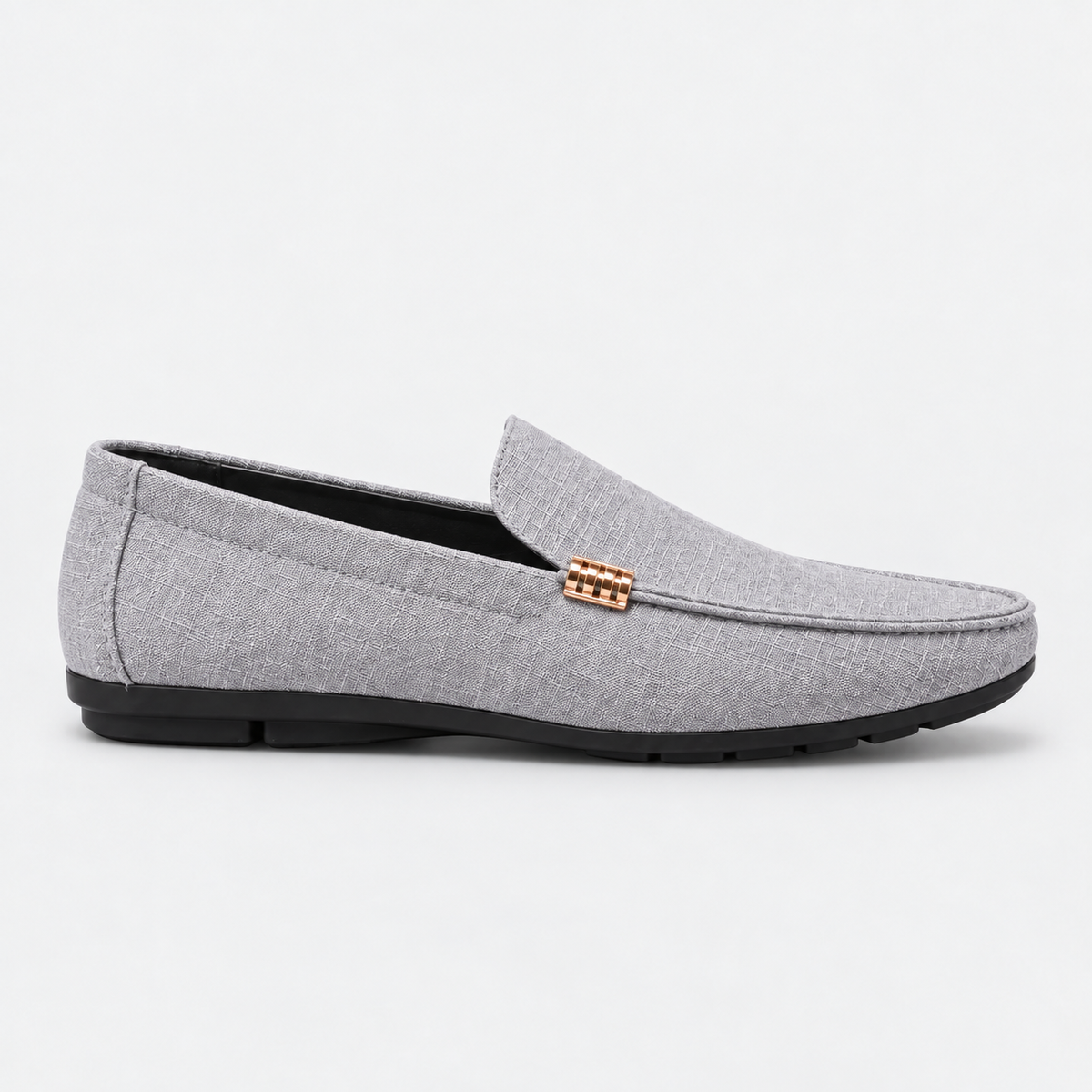 Old Ashworth | Men's Loafers – Canvas Slip-On Everyday Wear