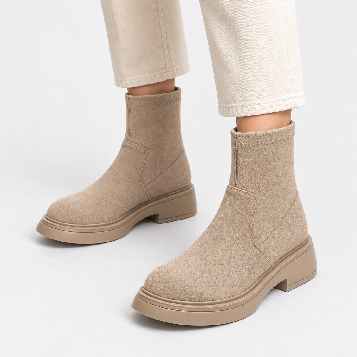 Old Ashworth | Women’s Brown Suede Boots for Everyday Wear