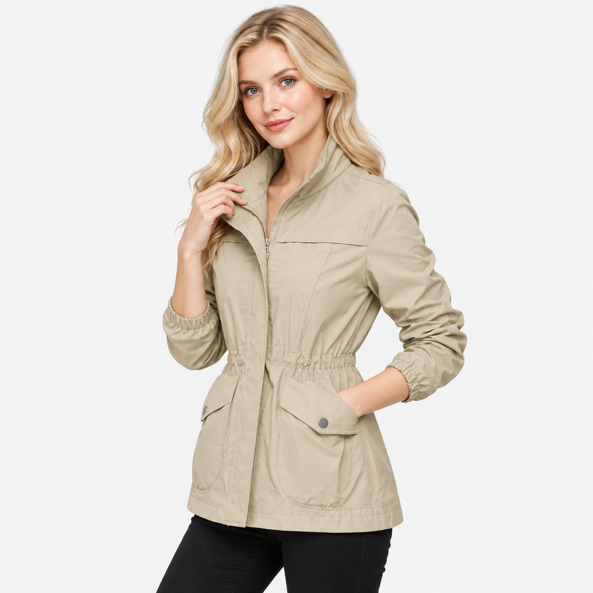 Old Ashworth | Women's Trench Coat – Lightweight Waterproof