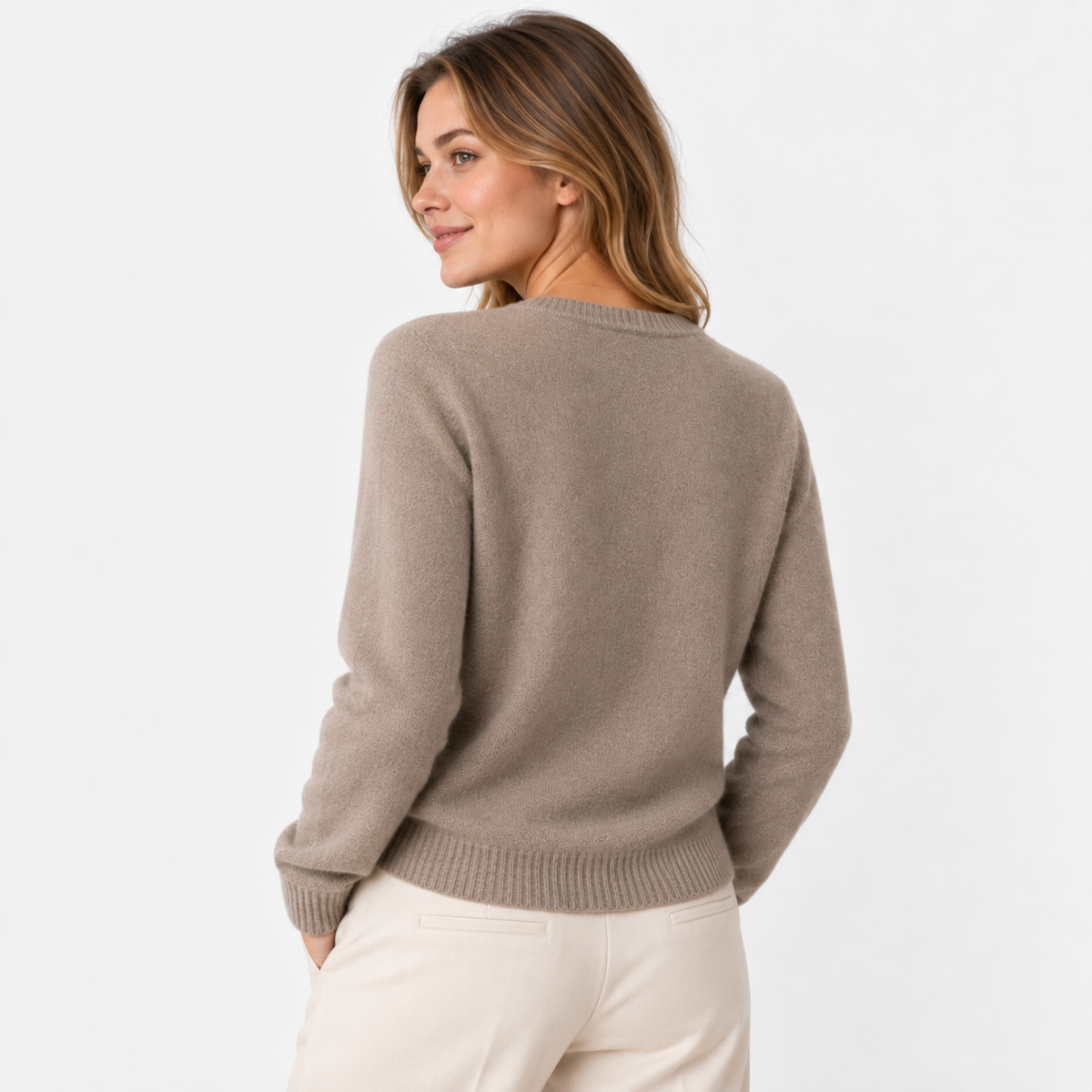 Old Ashworth  | Women's Button Front Cardigan Soft Knit Long Sleeve Sweater