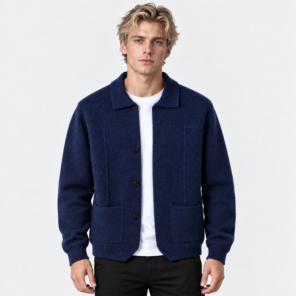 Old Ashworth | Men's Overshirt – Cashmere Everyday Comfort