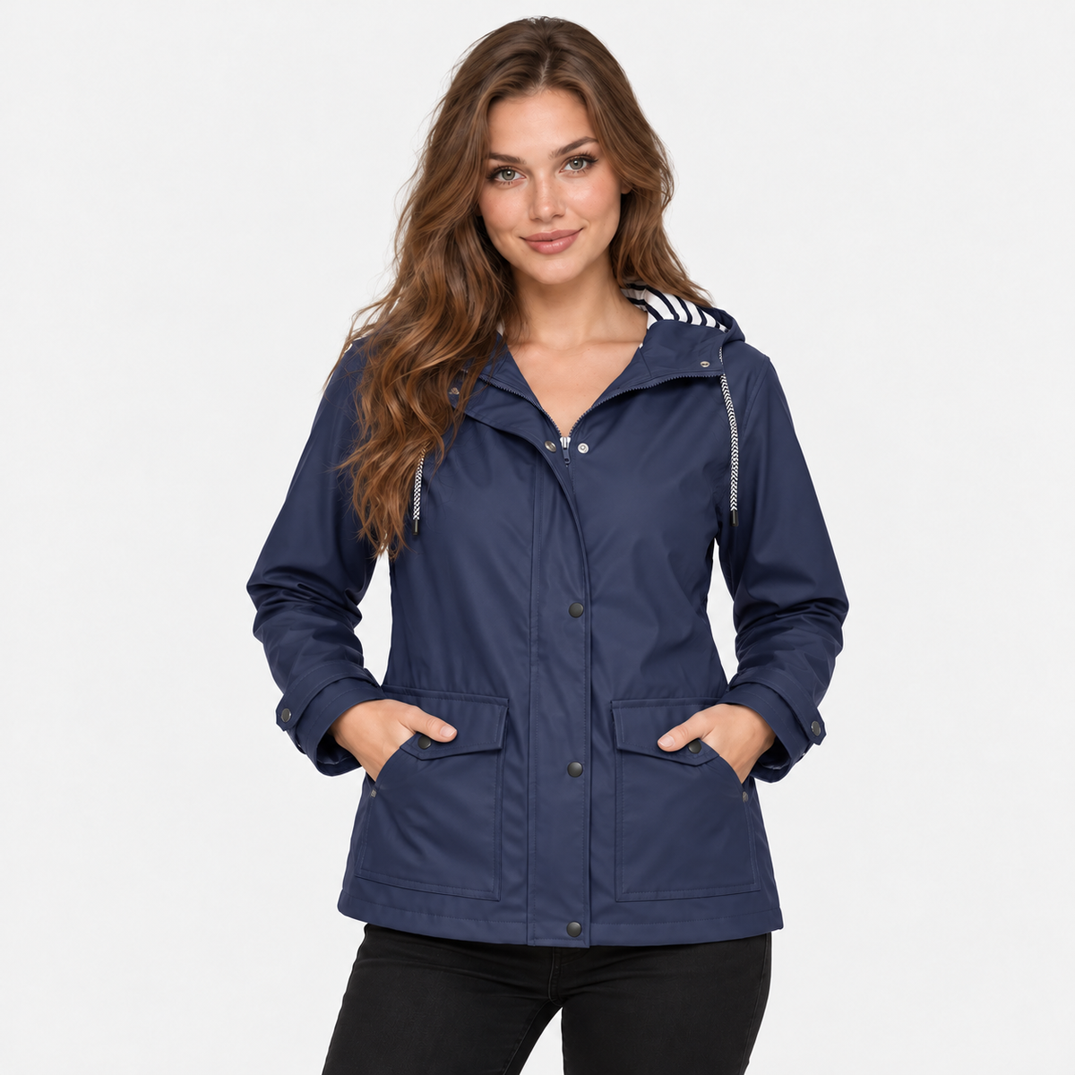 Old Ashworth | Women's Rain Jacket – Lightweight Waterproof