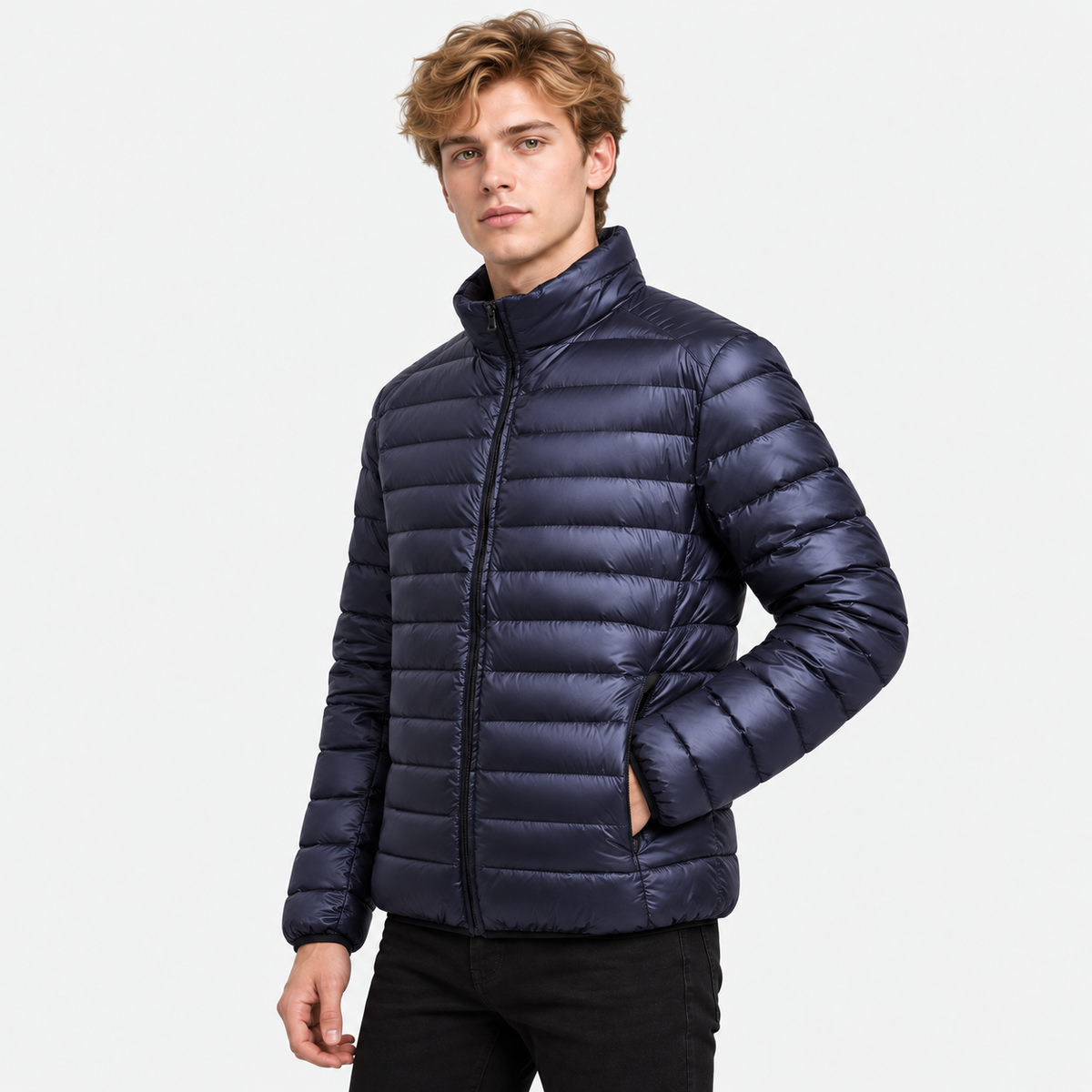 Old Ashworth | Men's Lightweight Quilted Jacket