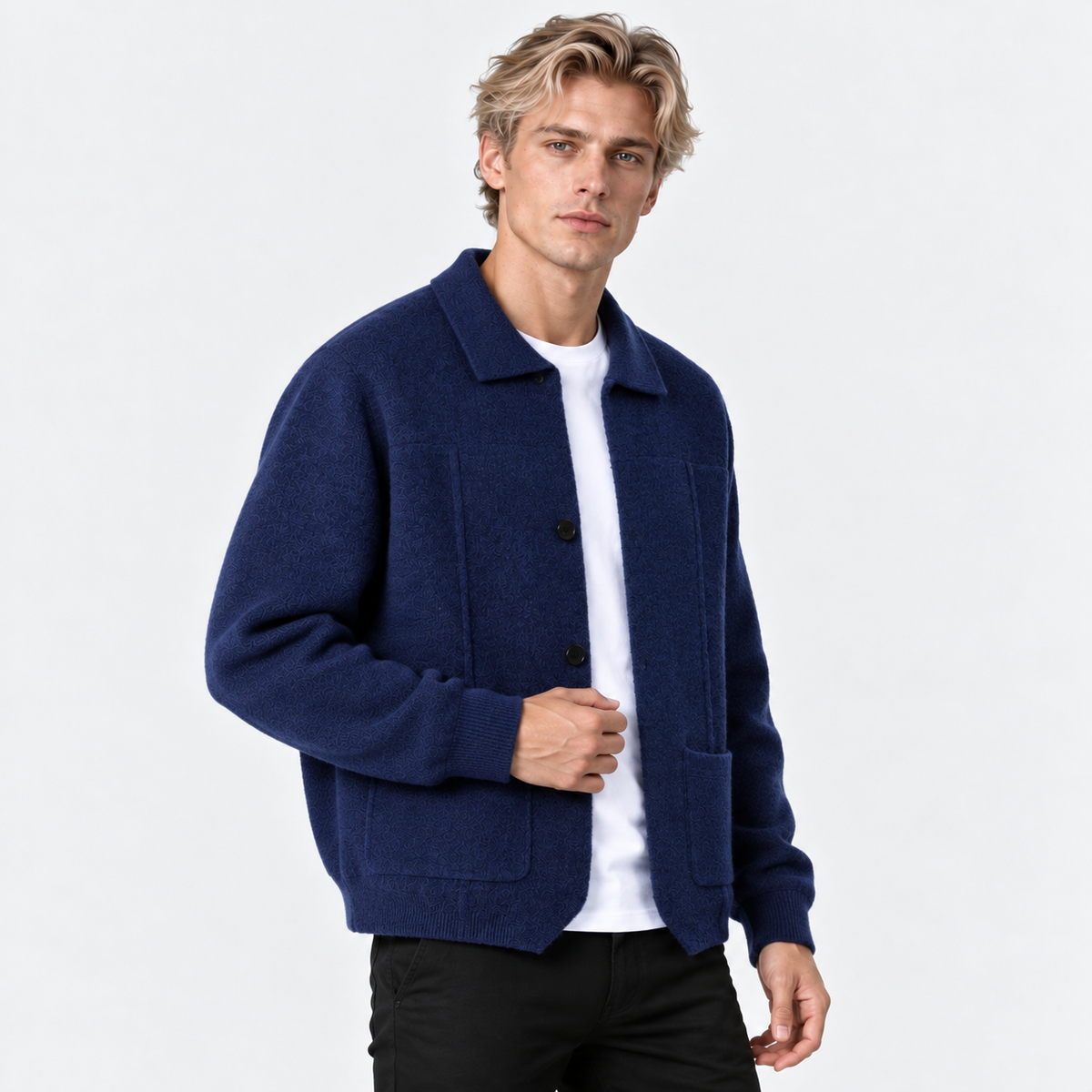 Old Ashworth | Men's Overshirt – Cashmere Everyday Comfort