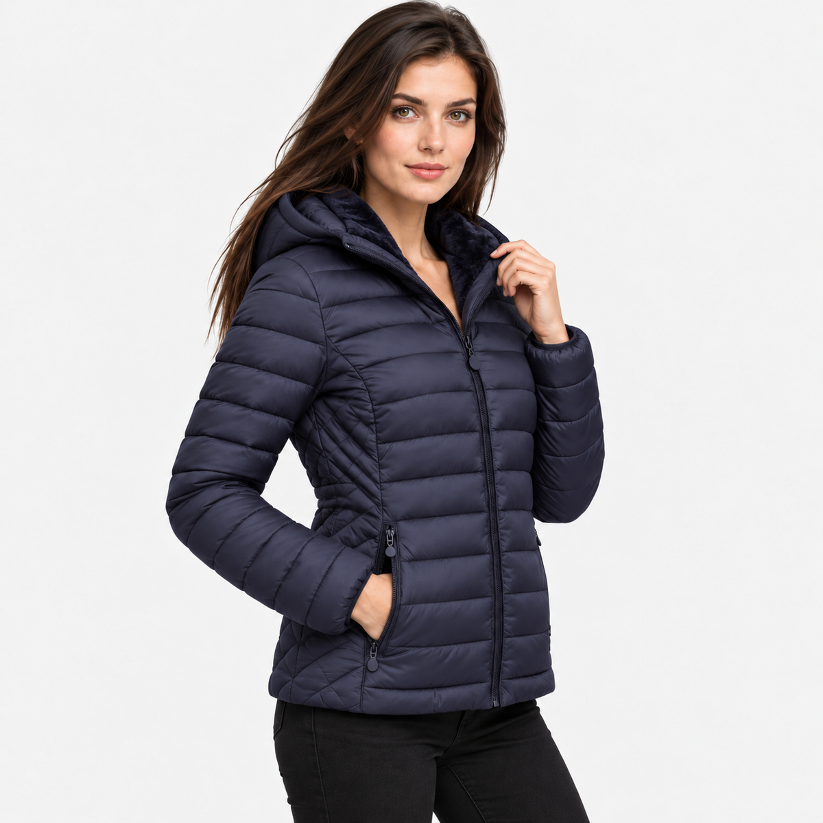 Old Ashworth | Women's Padded Jacket – Lightweight Commuter Wear
