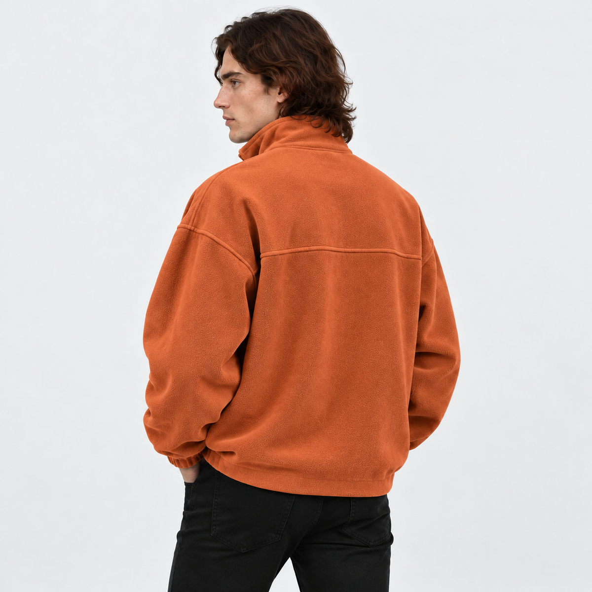 Old Ashworth | Men's Fleece Jacket – Full-Zip Everyday Layer