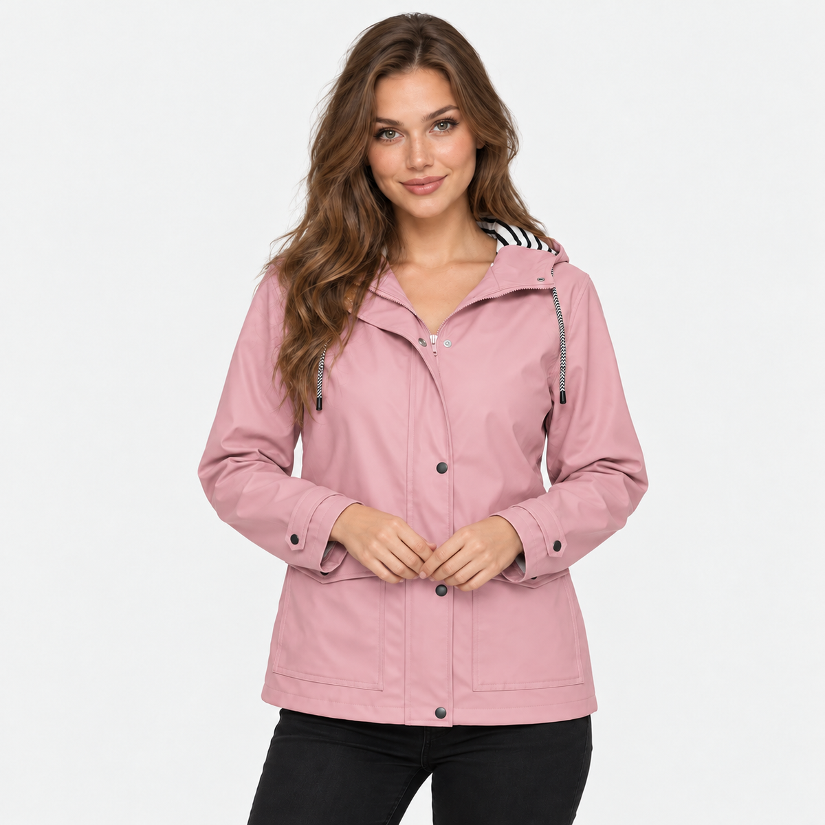 Old Ashworth | Women's Rain Jacket – Lightweight Waterproof