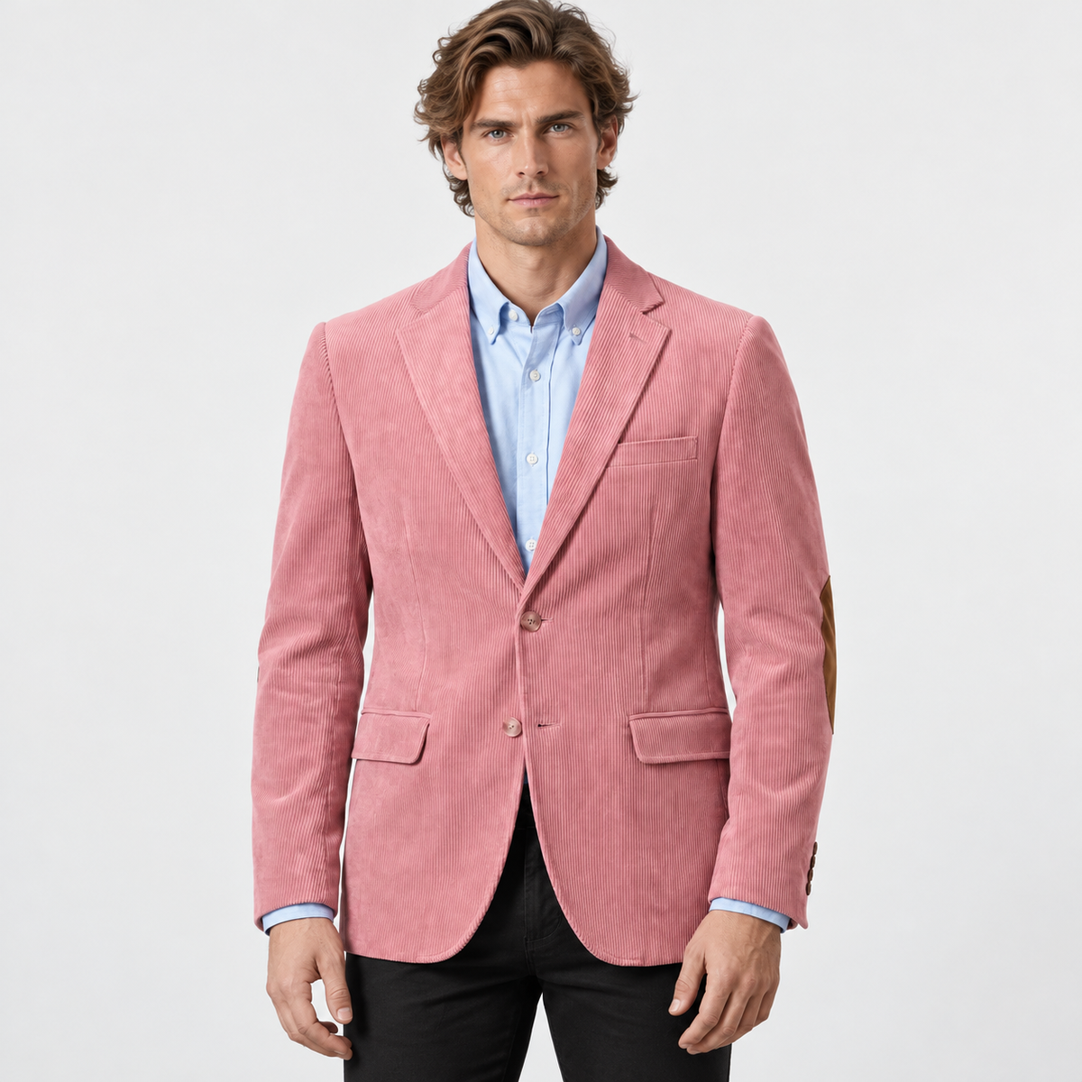 Old Ashworth | Men's Corduroy Blazer with Elbow Patches
