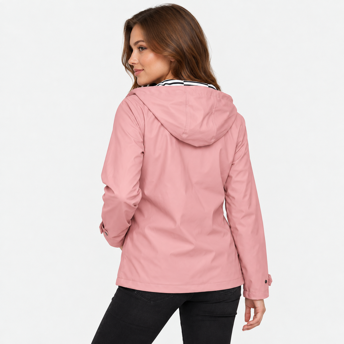 Old Ashworth | Women's Rain Jacket – Lightweight Waterproof