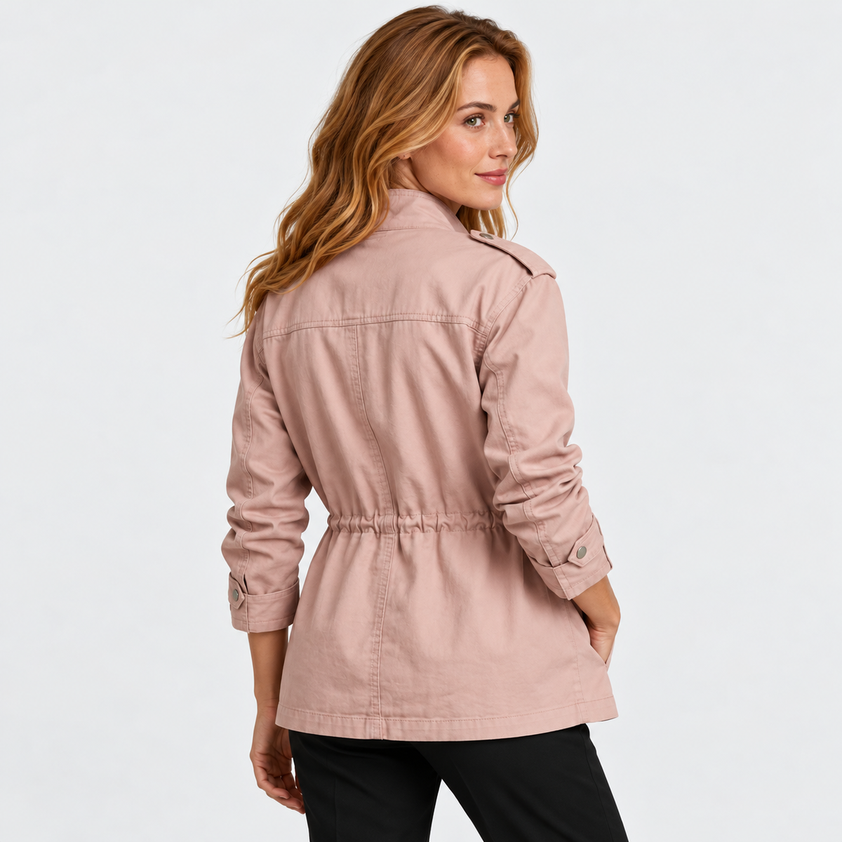 Old Ashworth | Women's Utility Jacket – Lightweight Everyday Wear